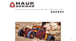 Desktop Screenshot of haukdesigns.com